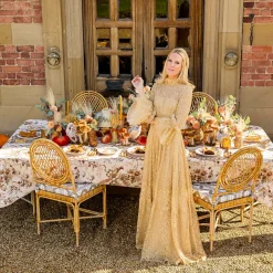 Mrs. Alice Pheasant & Flora Tablecloth< Tablecloths