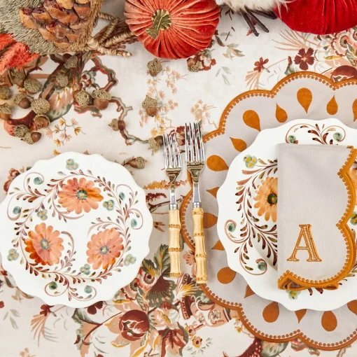 Mrs. Alice Pheasant & Flora Tablecloth< Tablecloths