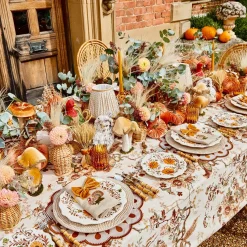 Mrs. Alice Pheasant & Flora Tablecloth< Tablecloths