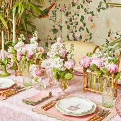 Mrs. Alice Pink & Green Pagoda Starter Plate< Starter Plates