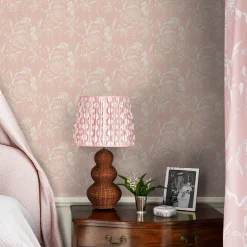 Mrs. Alice Pink Chelsea Square Wallpaper< Serena Fresson Wallpapers