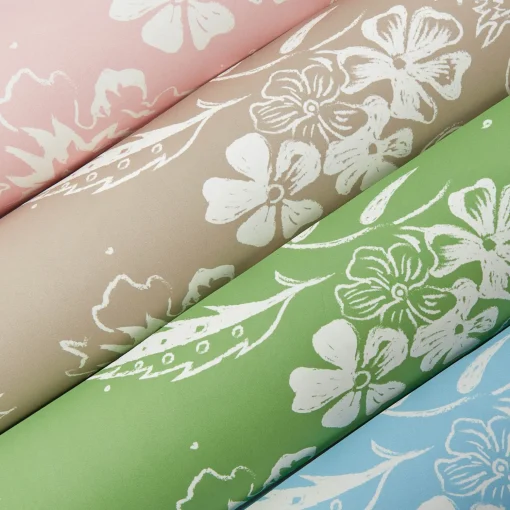 Mrs. Alice Pink Chelsea Square Wallpaper< Serena Fresson Wallpapers