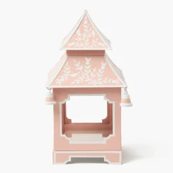 Mrs. Alice Pink Chinoiserie Pagoda Lantern< Year-round Decorations | Pagodas & Lanterns