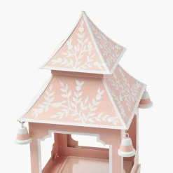 Mrs. Alice Pink Chinoiserie Pagoda Lantern< Year-round Decorations | Pagodas & Lanterns