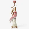 Mrs. Alice Pink Cockatiel Candle Holder< Summer Candleware | Candle Holders