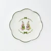 Mrs. Alice Pink Cottontail Bunny Starter Plate< Starter Plates