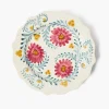Mrs. Alice Pink Flowers Dinner Plate< Summer Crockery | Dinner Plates
