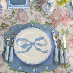 Mrs. Alice Pink Fluted Water Glasses (Set of 4)< Summer Glassware | Glasses