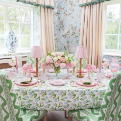 Mrs. Alice Pink Glass Lantern Tea Light Holder Set< Summer Candleware | Candle Holders