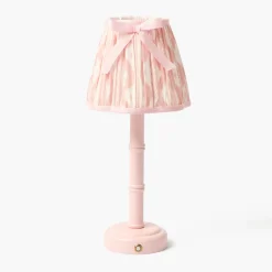 Mrs. Alice Pink Ikat Bow Lampshade (18cm)< Lampshades