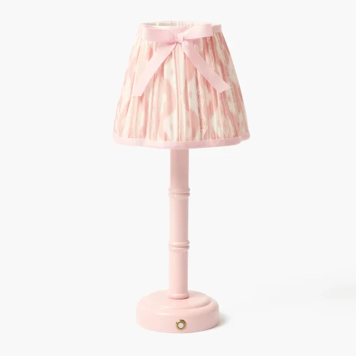 Mrs. Alice Pink Ikat Bow Lampshade (18cm)< Lampshades