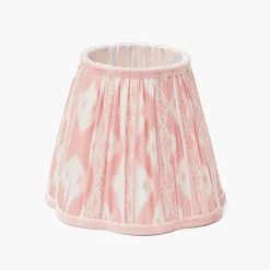 Mrs. Alice Pink Ikat Lampshade (18cm)< Lampshades