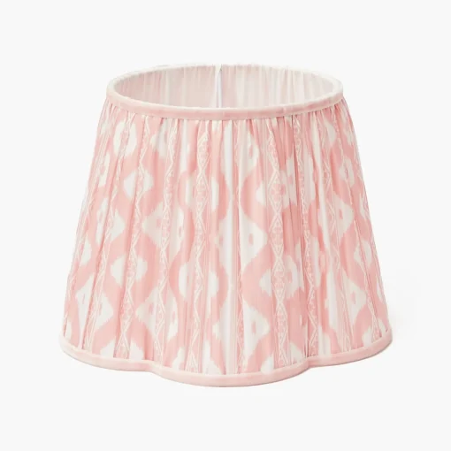Mrs. Alice Pink Ikat Lampshade (30cm)< Lampshades