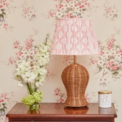 Mrs. Alice Pink Ikat Lampshade (30cm)< Lampshades
