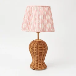 Mrs. Alice Pink Ikat Lampshade (30cm)< Lampshades