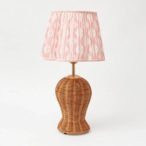 Mrs. Alice Pink Ikat Lampshade (30cm)< Lampshades