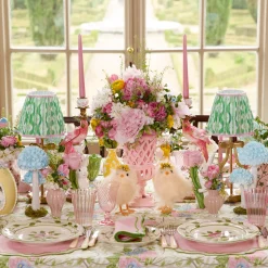 Mrs. Alice Pink Lady Isabella's Garden Tablecloth< Tablecloths