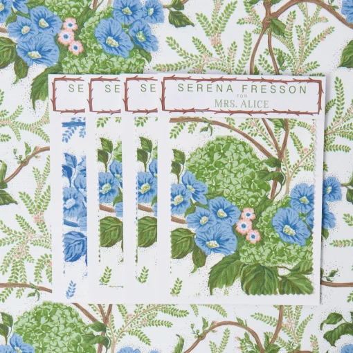 Mrs. Alice Pink Lady Isabella's Garden Fabric< Serena Fresson Fabrics