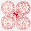 Mrs. Alice Pink Melograno Dinner & Starter Plates (Set of 8)< Crockery Sets