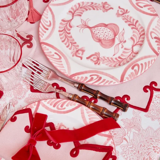 Mrs. Alice Pink Melograno Dinner Plate< Dinner Plates