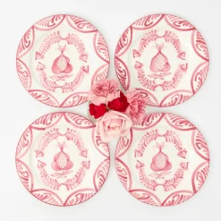 Mrs. Alice Pink Melograno Starter Plates (Set of 4)< Starter Plates | Crockery Sets