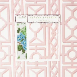 Mrs. Alice Pink Pavilion Fabric< Serena Fresson Fabrics