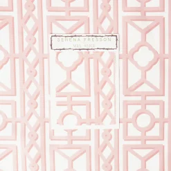 Mrs. Alice Pink Pavilion Fabric< Serena Fresson Fabrics