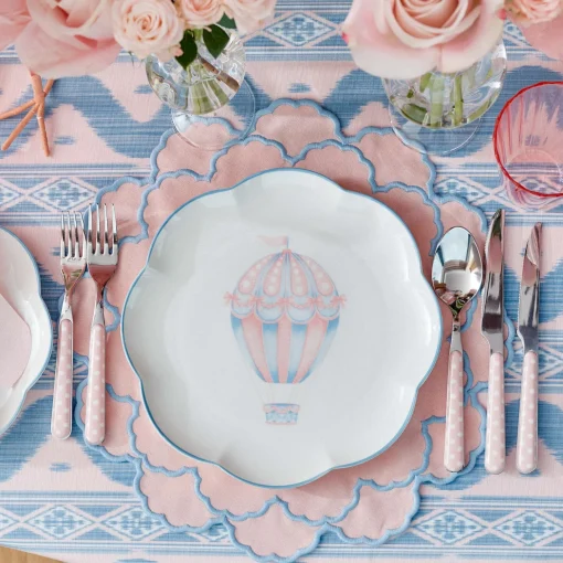 Mrs. Alice Pink Polka Dot Cutlery (5 piece)< Cutlery Sets