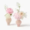 Mrs. Alice Pink Swirl Bud Vases (Set of 2)< Vases | Vases & Planters