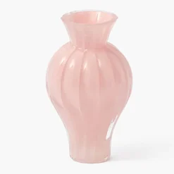 Mrs. Alice Pink Swirl Bud Vases (Set of 2)< Vases | Vases & Planters