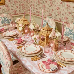 Mrs. Alice Pretty In Pink Candlescape< Candles | Candlescapes