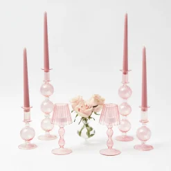 Mrs. Alice Pretty In Pink Candlescape< Candles | Candlescapes