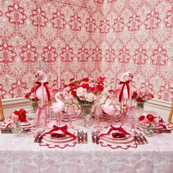 Mrs. Alice Pretty In Pink Candlescape< Candles | Candlescapes
