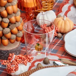 Mrs. Alice Pumpkin Glasses (Set of 4)< Glasses