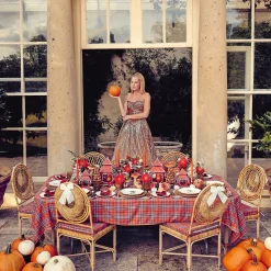 Mrs. Alice Pumpkin Glasses (Set of 4)< Glasses