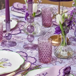 Mrs. Alice Purple Hobnail Glasses (Set of 6)< Summer Glassware | Glasses