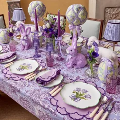Mrs. Alice Purple Hobnail Glasses (Set of 6)< Summer Glassware | Glasses