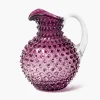 Mrs. Alice Purple Hobnail Jug< Summer Glassware | Jugs