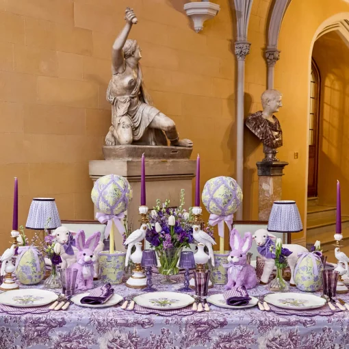 Mrs. Alice Purple Tulip Starter Plate< Starter Plates