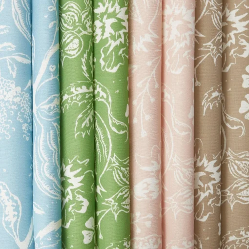 Mrs. Alice Putty Chelsea Square Fabric< Serena Fresson Fabrics