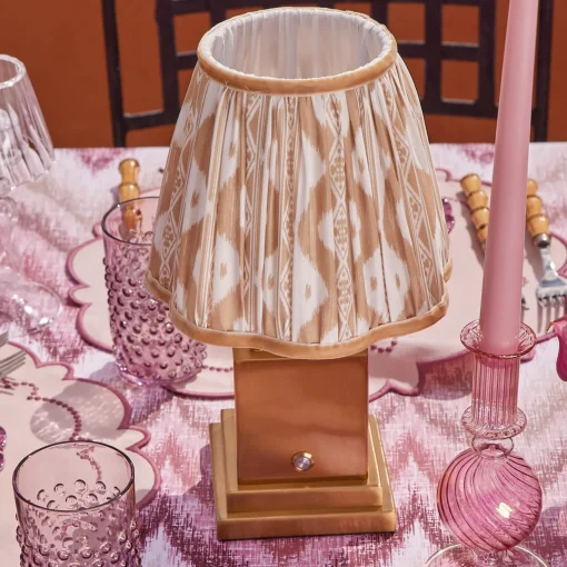 Mrs. Alice Putty Ikat Lampshade (18cm)< Summer Lighting | Lampshades