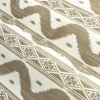 Mrs. Alice Putty Ikat Stripe Fabric< Serena Fresson Fabrics
