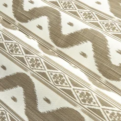 Mrs. Alice Putty Ikat Stripe Fabric< Serena Fresson Fabrics