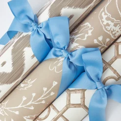 Mrs. Alice Putty Ikat Stripe Wallpaper< Serena Fresson Wallpapers