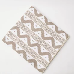 Mrs. Alice Putty Ikat Tablecloth< Tablecloths | For The Newlywed