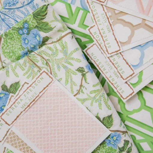 Mrs. Alice Putty Pavilion Fabric< Serena Fresson Fabrics
