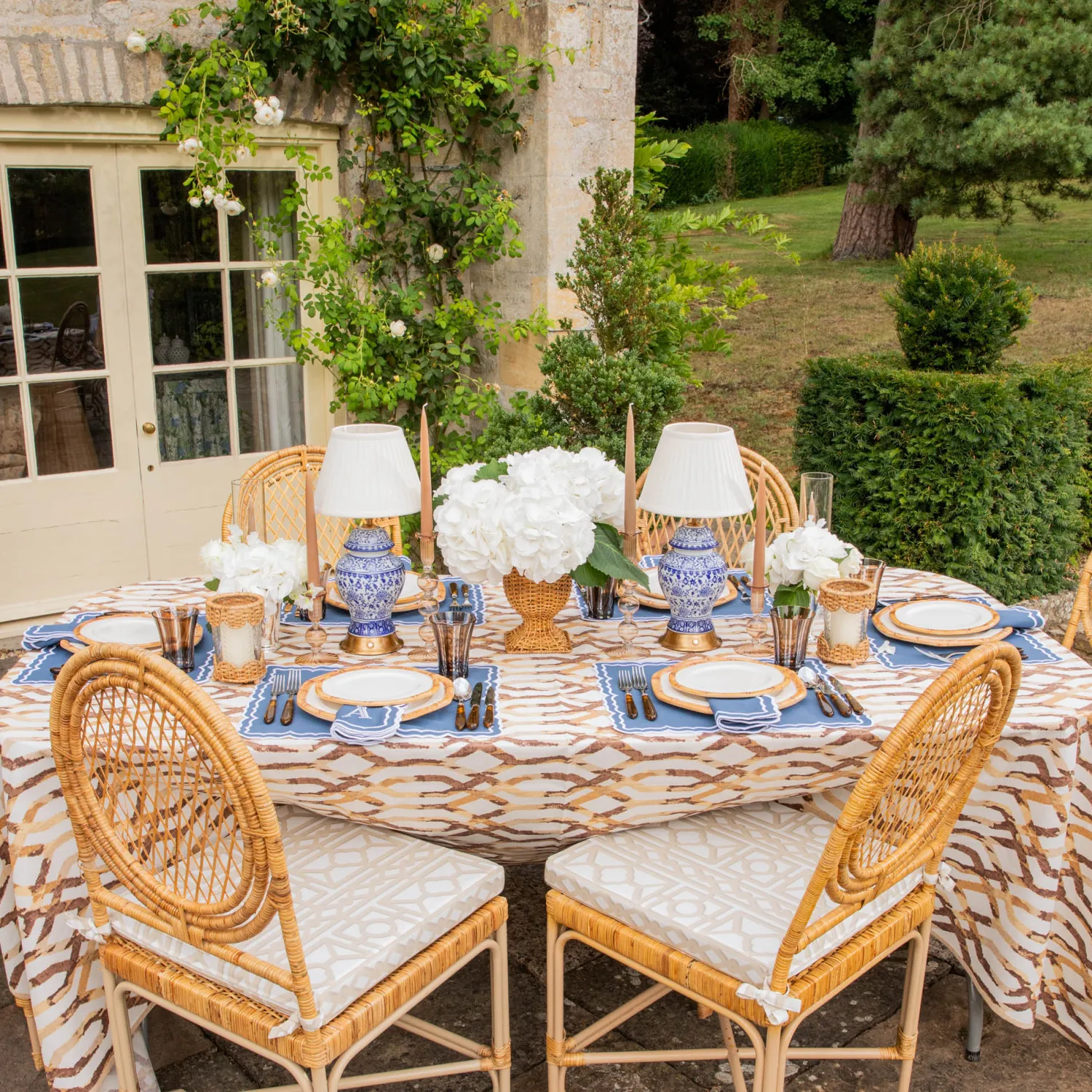 Mrs. Alice Putty Pavilion Seat Pad Cushions (Set of 4)< Cushions