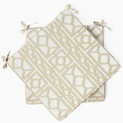 Mrs. Alice Putty Pavilion Seat Pad Cushions (Set of 4)< Cushions