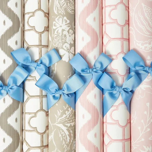 Mrs. Alice Putty Shaded Bamboo Wallpaper< Serena Fresson Wallpapers