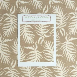 Mrs. Alice Putty Trailing Ferns Fabric< Serena Fresson Fabrics